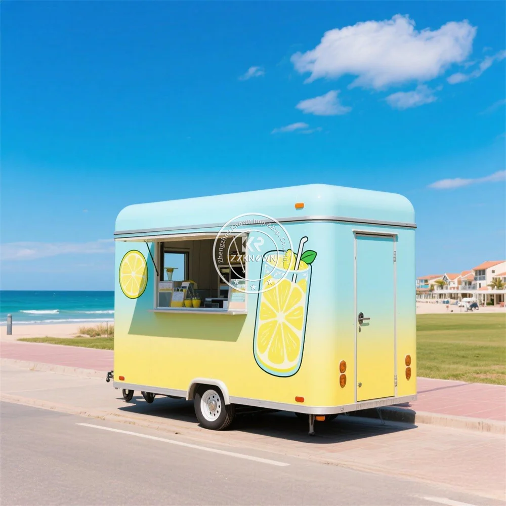 

Мобильный грузовик для барбекю быстрого питания с кухонным оборудованием, уличный мобильный грузовик для общественного питания, концессионный прицеп для еды на продажу