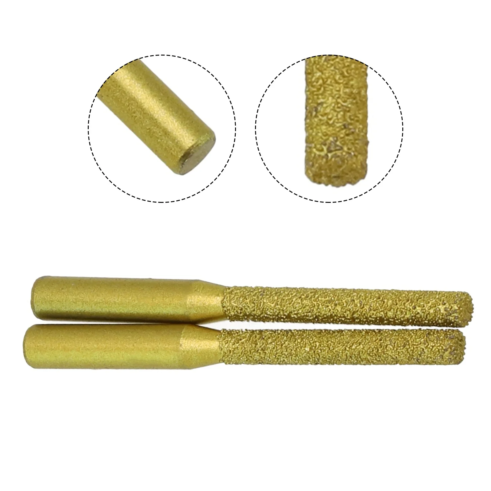 Cutter Blade Router Bit Ceramic Tiles 2pcs Brazing Diamond Diamond High Hardness Power Tools For Sewing Machine