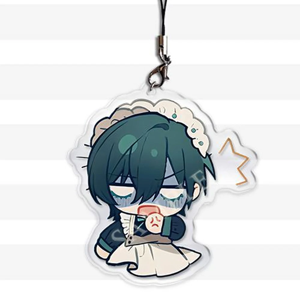 Blue Lock Maid Pendant Nagi Bachira Meguru Mikage Reo Isagi Yoichi Itoshi Rin Michael Kaiser Kawaii Cute Anime Gift for Girls image 6