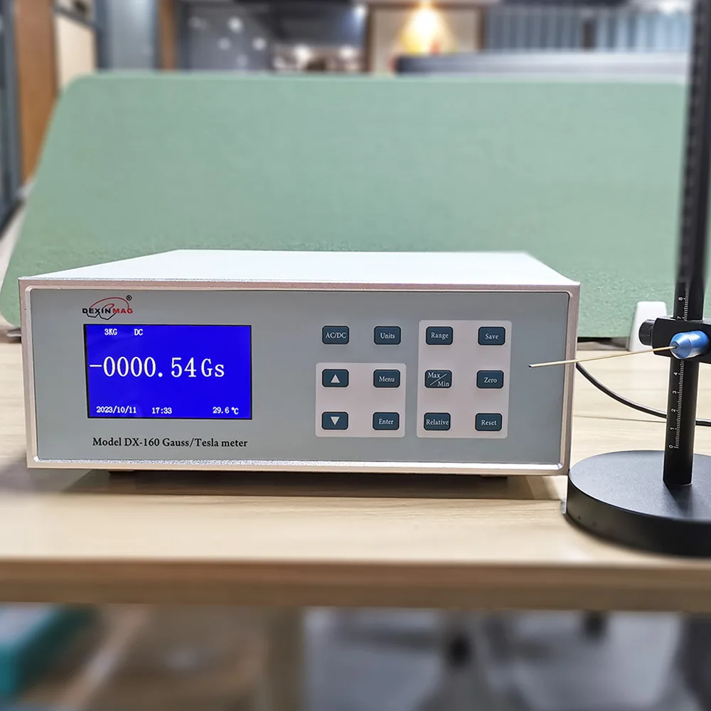 

DX-160 Настраиваемый OEM-гауссметр – Многопараметрический прибор для измерения магнитного поля