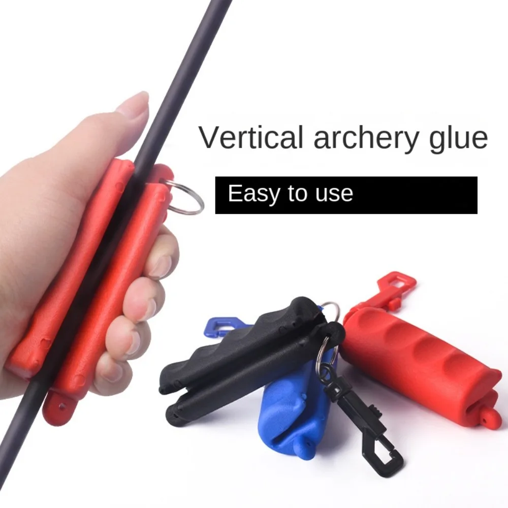 Protecting Arrow Puller Remover Rubber Soft Outdoor Rubber Arrow Puller Portable with Keychain Rubber Arrow Puller Remover