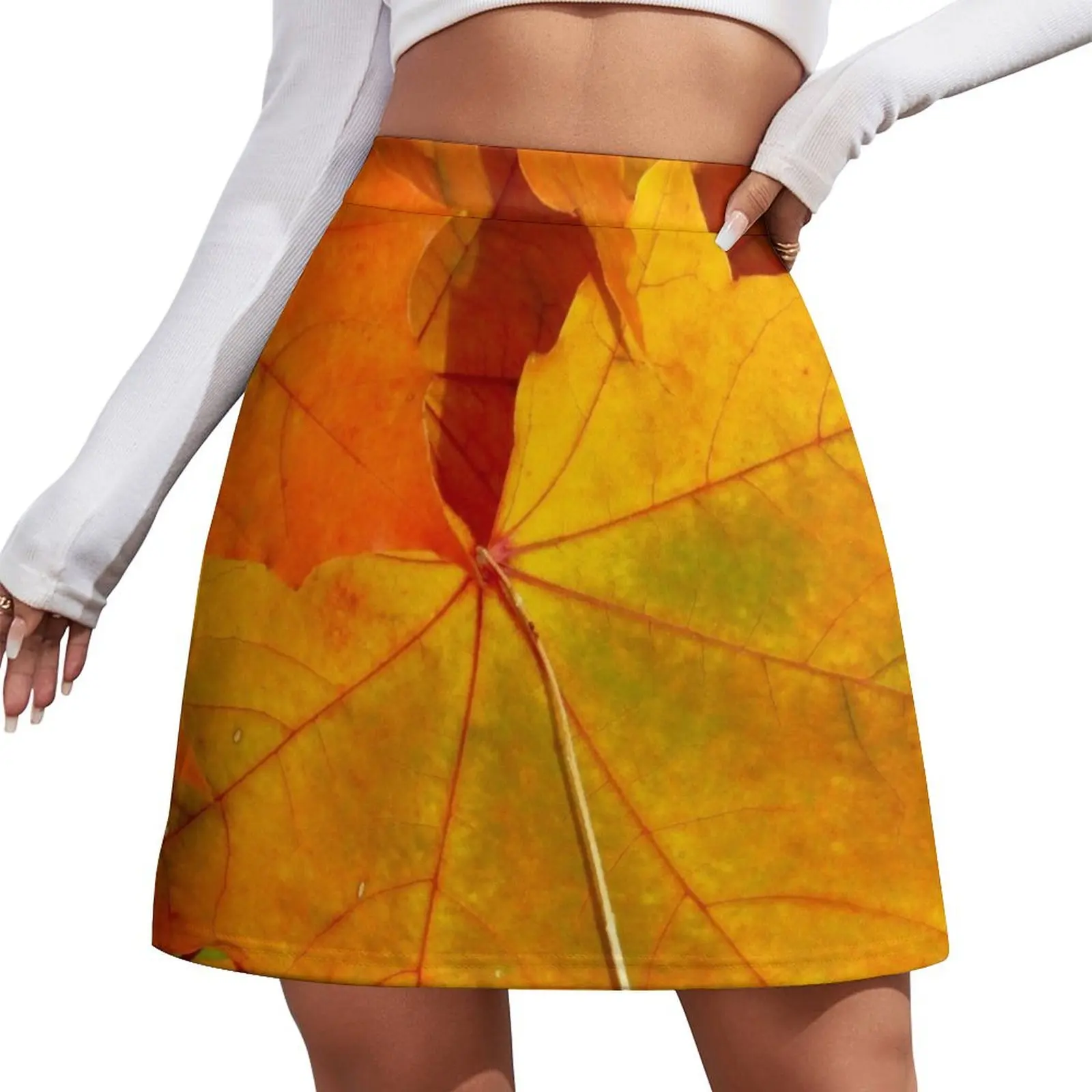 

Golden Warmth Mini Skirt midi skirt for women night club women skirts summer 2026 woman