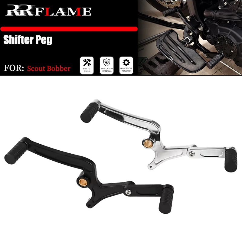

Motorcycle Heel/Toe Gear Shifter Shift Lever Fit For Indian Scouts Hussar Bobber /Scout Sixty 2015-2022
