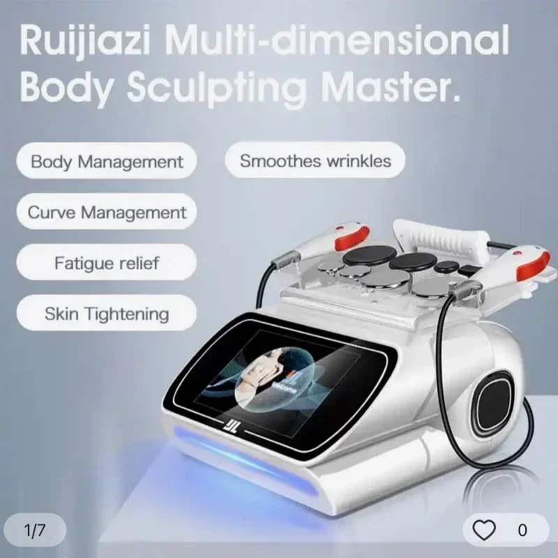 Upgrade 448KHZ RF Tecar Therapy RET CET Diathermy Fat Removal Machine Anti-Cellulite Relieve Pain Home Appliance Muscle Massager