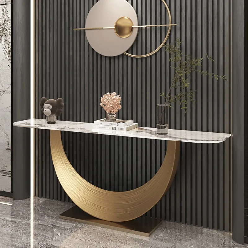 Villa, hotel lobby entrance cabinet Titanium entrance cabinet