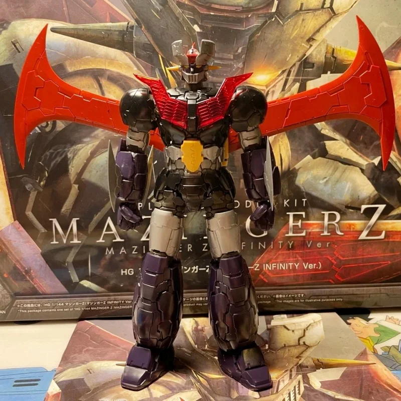 New Arrival 1/144 Bandai Infinity Hg Mazinger Z Japanese Models Ver. Anime Action Figures Statue Model Collection Toy Xmas Gifts