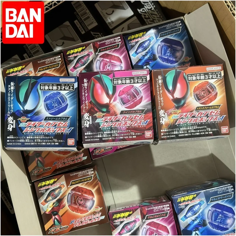 Bandai Kamen Rider Zzz Zeztz Dx Dream Capsule Set 01 - Figura de brinquedo acessório embalado individualmente genuíno para colecionadores