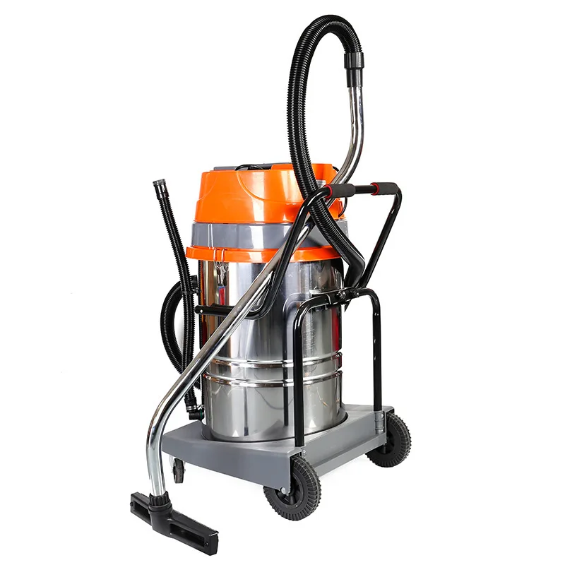 

80L High-power 4500W Industrial Vacuum Cleaner Large Commercial Dry And Wet Vacuum Cleaners For Factory Workshops