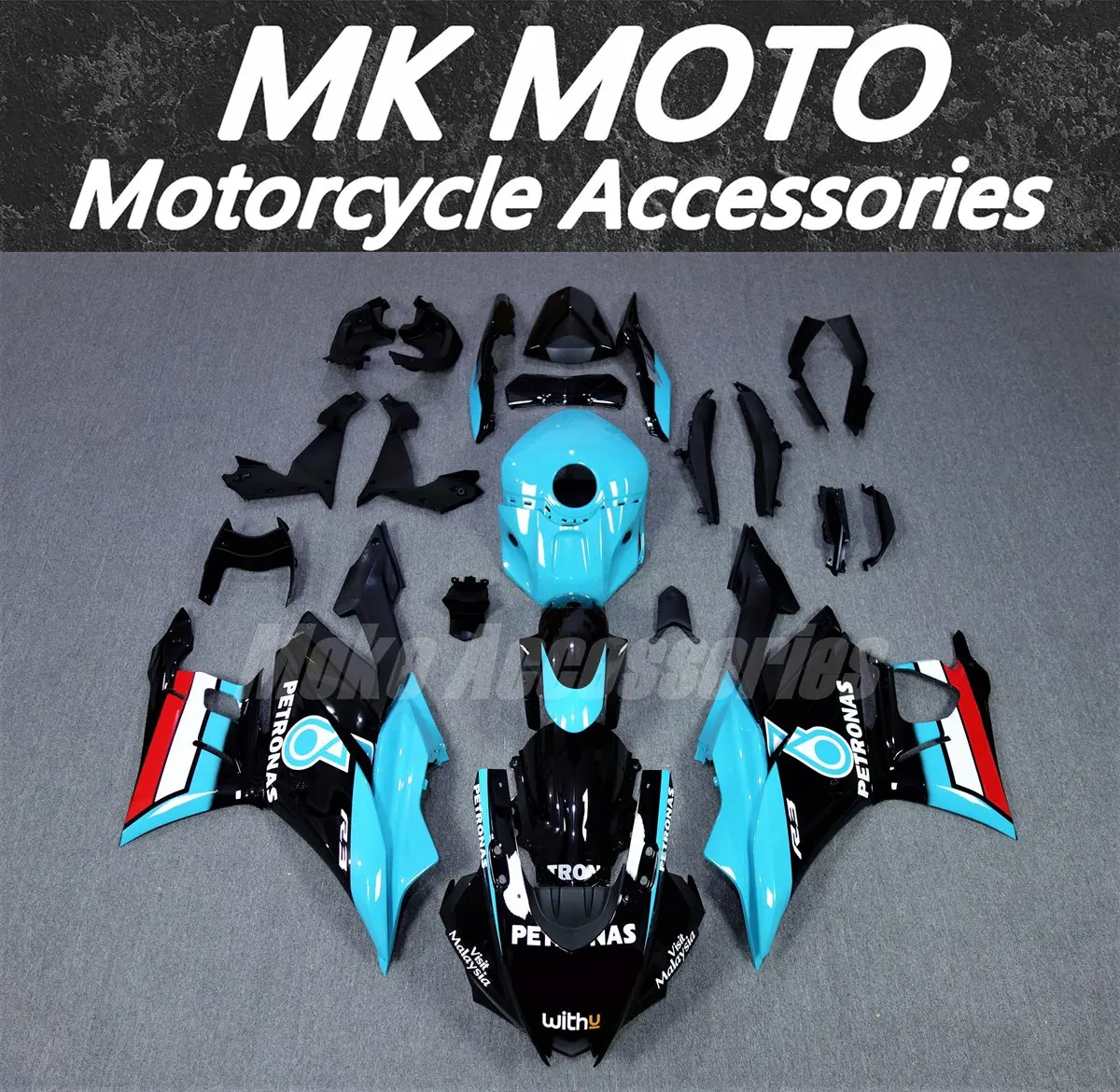 

Fairings Kit Fit For YZF R25 R3 2019 2020 2021 2022 2023 Bodywork set High quality ABS injection New Black White Blue