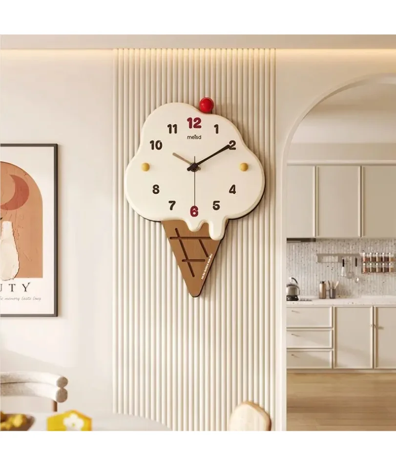 Premium Luxury Fashion Wall Clock - Unique Cute Design, Elegant Home Decor Reloj De Pared for Living Room Bedroom