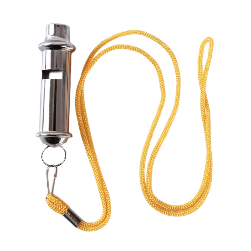 Whistle Stainless Steel High Frequency Training Force Traffic Referee Command Survival In The Wild Portable Whistles