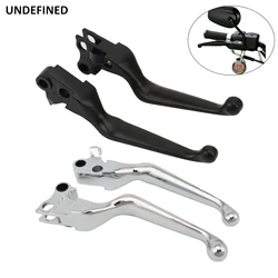 Motorcycle Chrome Black Brake Clutch Levers For Harley Touring Road King Sportster XL 883 1200 Softail Fat Boy Dyna Low Rider