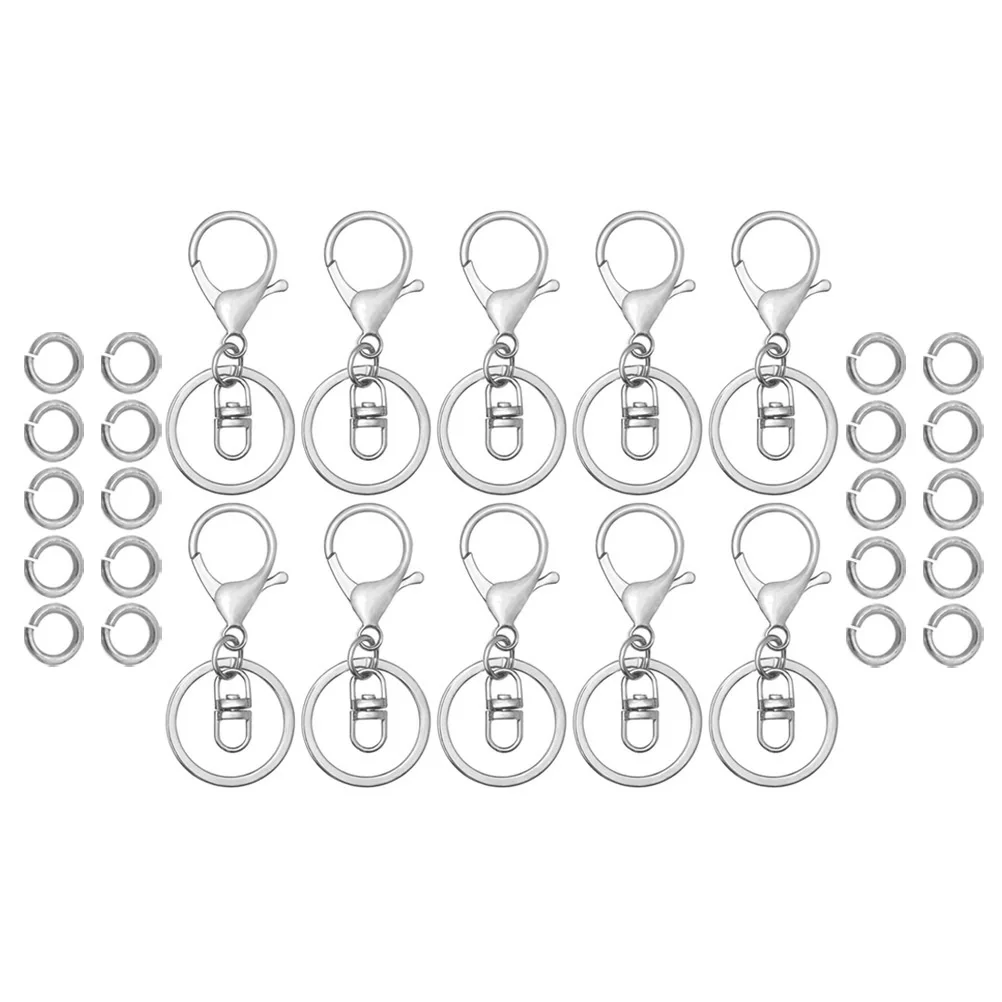 

Lobster Keychain Large Clasp Claw Clasps for Keychains Stainless Steel Keyring Hook
