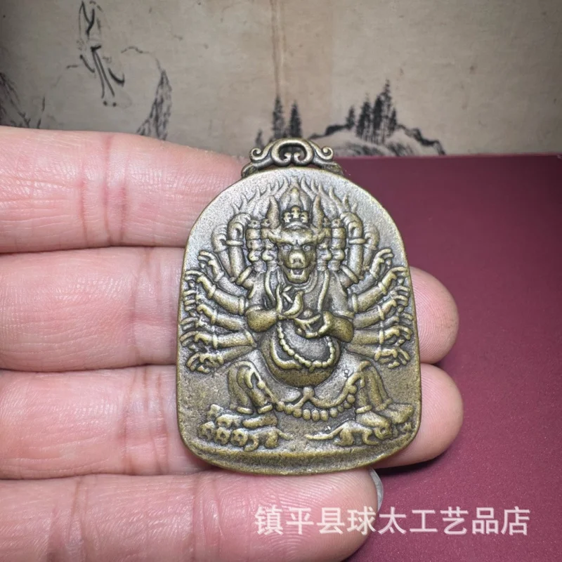 

Just iron、Tungsten Copper Pestle Craft Tibetan Style Antique Imitation Vintage Ornament