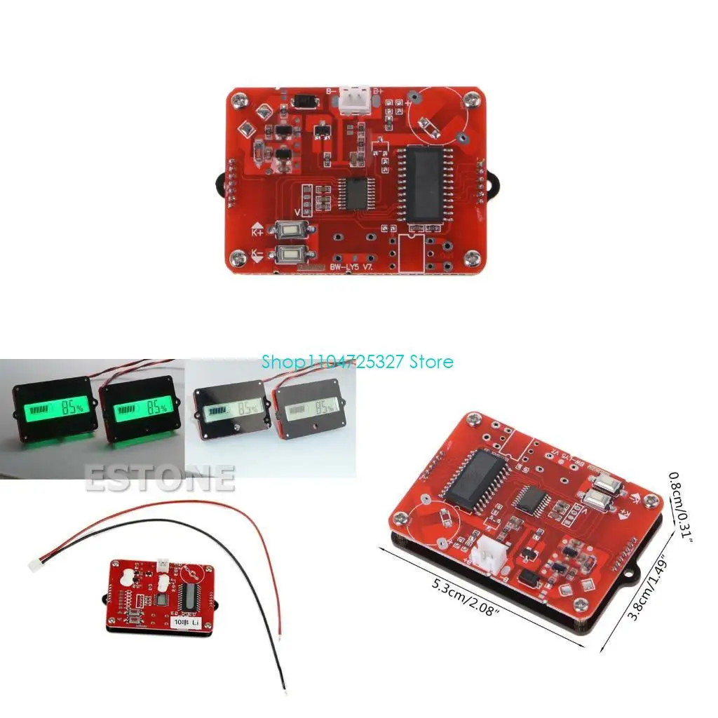 

D8KF Battery Capacity Tester For Lead-acid Lithium LiPo LCD 12V 24V 36V 48V