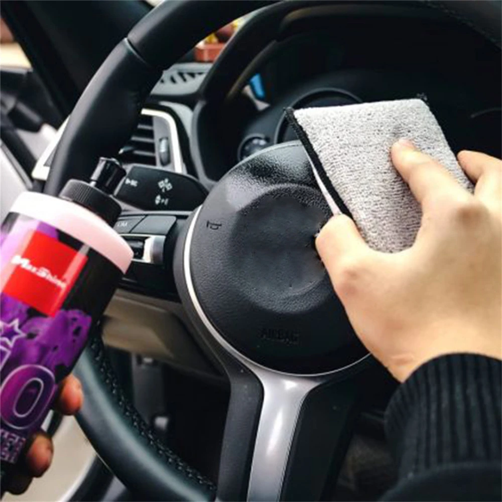 12PCS Car Detailing Sponge Car Interior Cleaning Wash Pad Soft Absorbent Detailing Scrub Pad No Scratch Scrubbing Suede Sponge