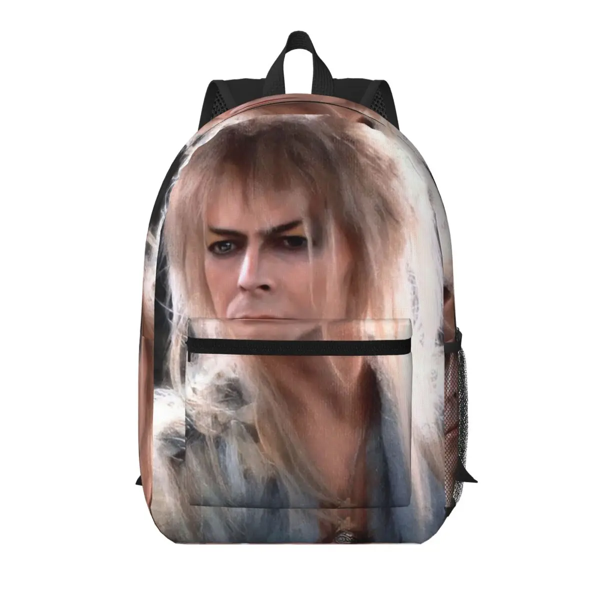 

Jareth The King Of Goblins Falling In The Labyrinth Student Backpack School Bag Hiking Travel Daypack Bookbag Shoulder Bags