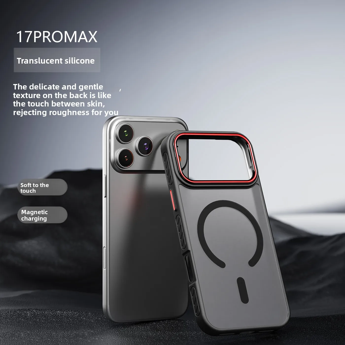 Luxuriöse magnetische, matte Textur, glatte Handyhülle für Apple IPhone 17 16 15 14 13 12 Pro Max Plus, schützende Slim Flt Hard Cover