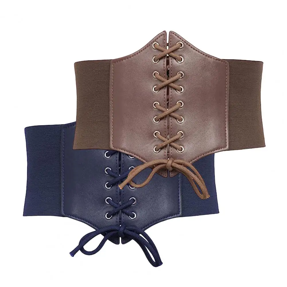 

Women Waist Cincher Women Corset Belt Elegant Lace-up Corset Belt for Women Wide Waistband for Sophisticated Outfits for Dresses