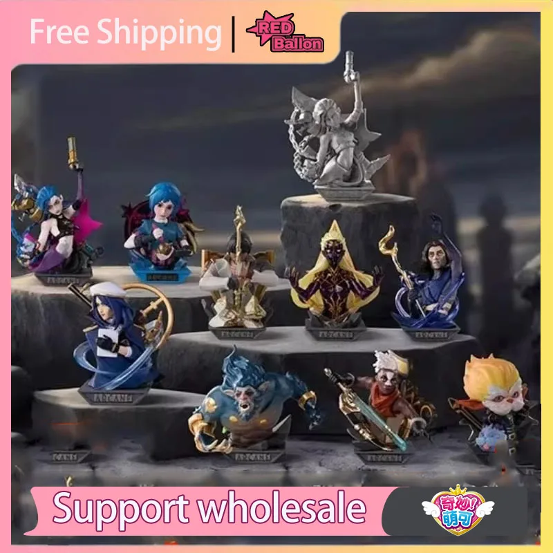 

POPMART Blind Box League of Legends The Battle of The Two Cities Trendy Toy Ornament Room Decoration Birthday Gift Custom Figure