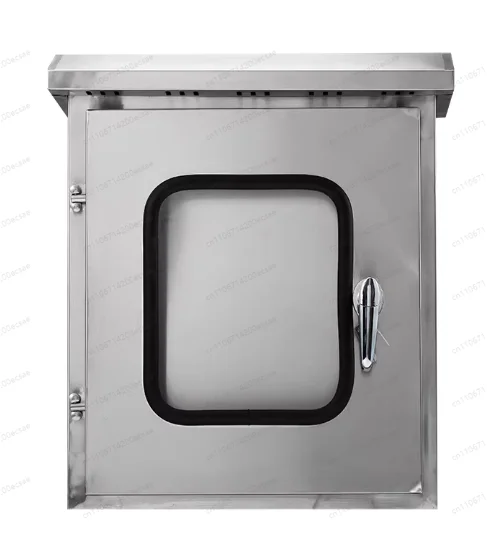 

Double-Layered 304 Stainless Steel Distribution Box, Outdoor Rainproof Waterproof Electrical Control 201 Monitoring Instrument