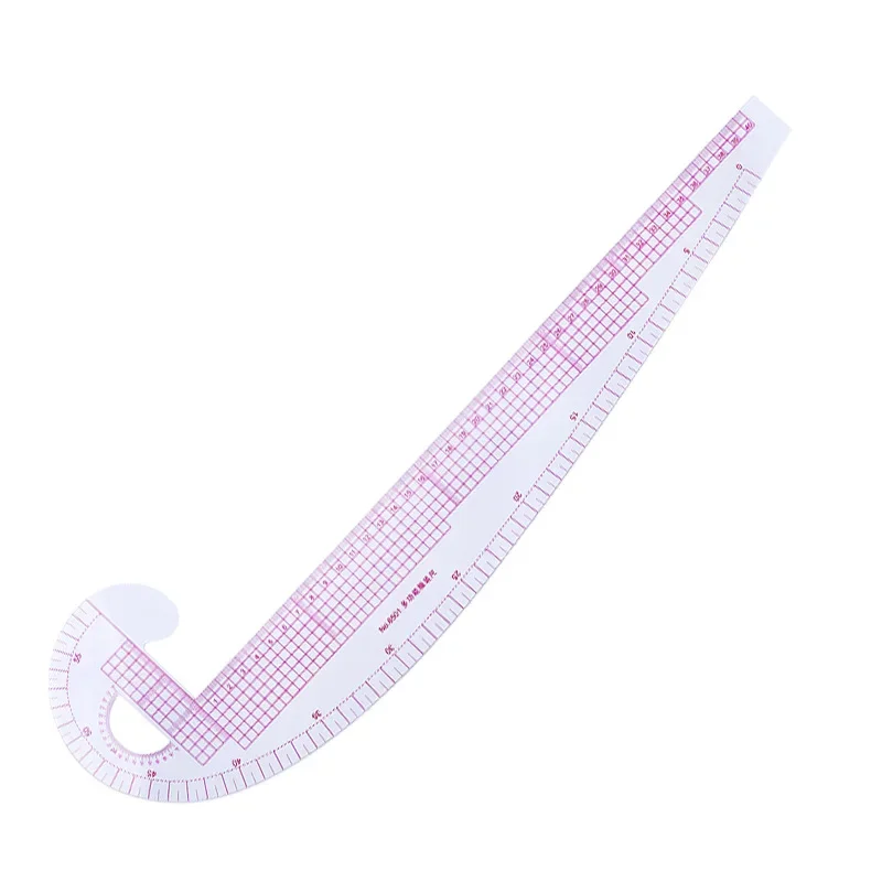 Transparent French Curve Ruler SplIne Sewing Patchwork Feet Tailor Yardstick Cloth Cutting Multi-function Rulers