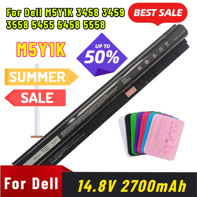 

14,8 В 2700 мАч для Dell M5Y1K 3458 3459 3558 5455 5458 5558 Аккумулятор для ноутбука