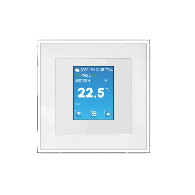 

Colour Screen WiFi Smart Thermostat for Electric Heating, Compatible with / 55*55 Flame