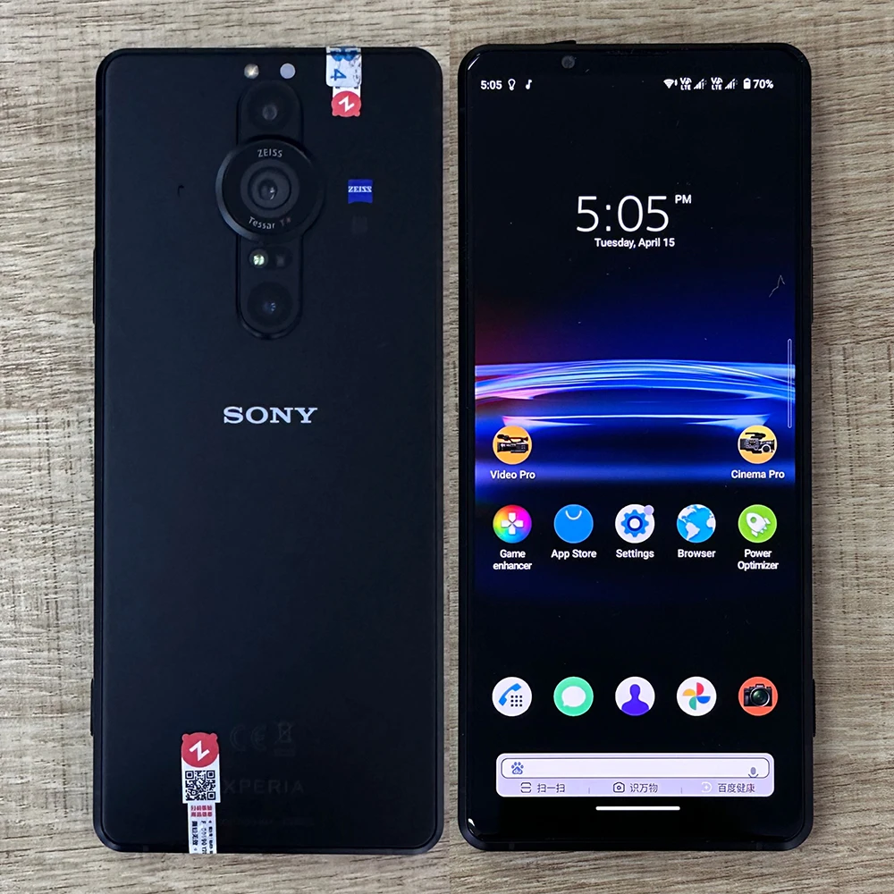 هاتف سوني اكسبيريا Pro-I XQ-BE72 5G الأصلي بشريحتين 6.5 بوصة 12 جيجابايت رام 512 جيجابايت NFC سنابدراجون 888 ثماني النواة أندرويد هاتف ذكي