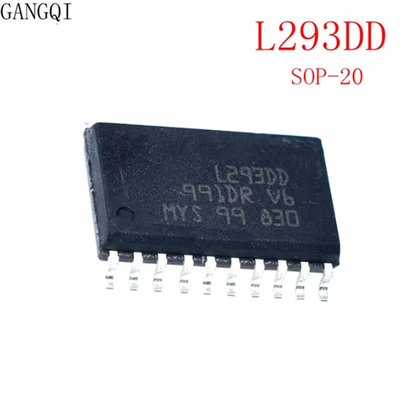 5PCS/LOT L293DD SOP-20 L293 SOP20 L293D Bridge driver internal switch New IC In Stock
