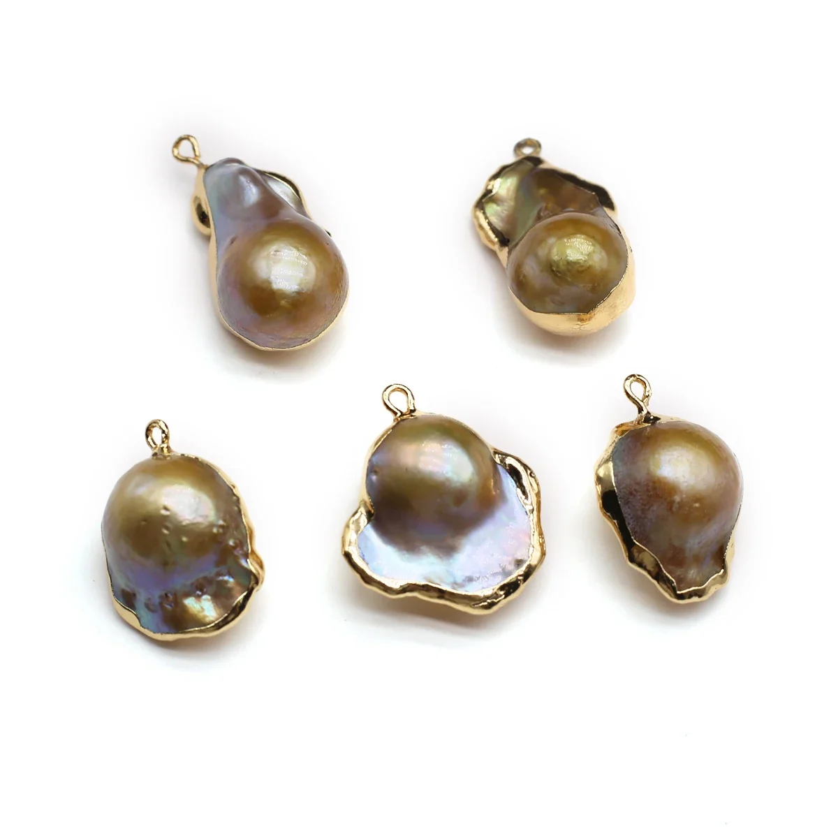 1PCS Irregular Natural Pearl Beads Charms Baroque Pearl Loose Beads For Jewelry Making DIY Pendant Bracelet Earrings Accessory