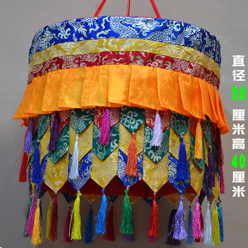 NEW Wholesale Buddhist supply Buddhism HOME BUDDHA Hall Temple altar Royal Deco Auspicious Wall hang Baochuang Buddha TOP