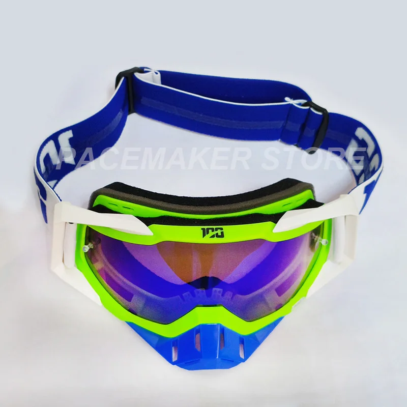 New Men Motocross Goggles Motorcycle Glasses Enduro Anti-fog Cycling Moto Dirt Bike MX MTB Riding Sunglasses HD Mirrored Lens