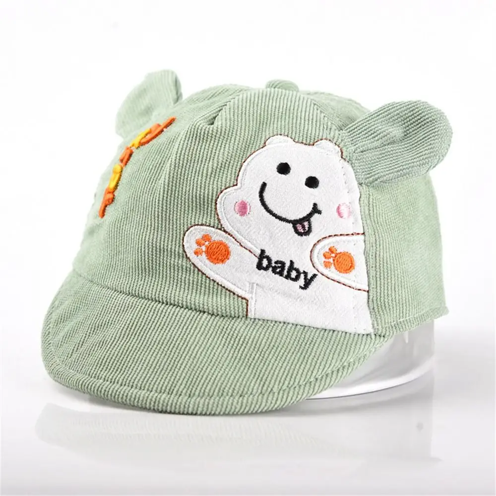 Casual UV Protection Baby Baseball Cap Thin Breathable Soft Cotton Baby Sun Cap Cute Cartoon Sunshade Baby Hat Summer