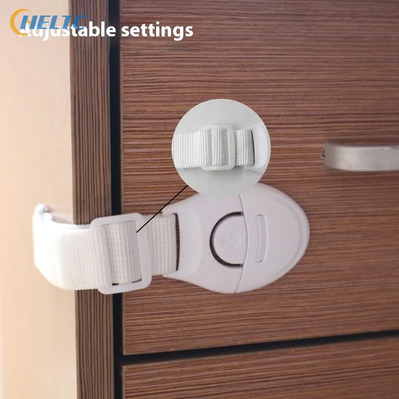 1/5/10 قطعة أقفال سلامة الطفل مزلاج درج حزام قفل حماية أمن الطفل درج قفل خزانة الباب قفل باب أمان للأطفال