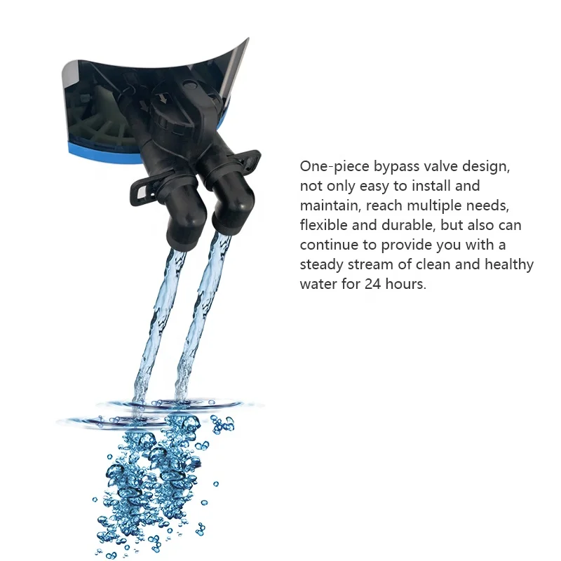 Filter Water Household 5000L Large Flow Automatic Back Washing Water Filter Standing Machine Full Home Water Filter Standing