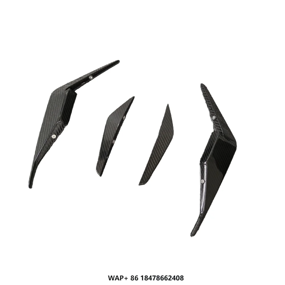 

Dry Carbon Fiber P-style Tuning Component Body Kit for R8 Front Fan Blade Body Kit