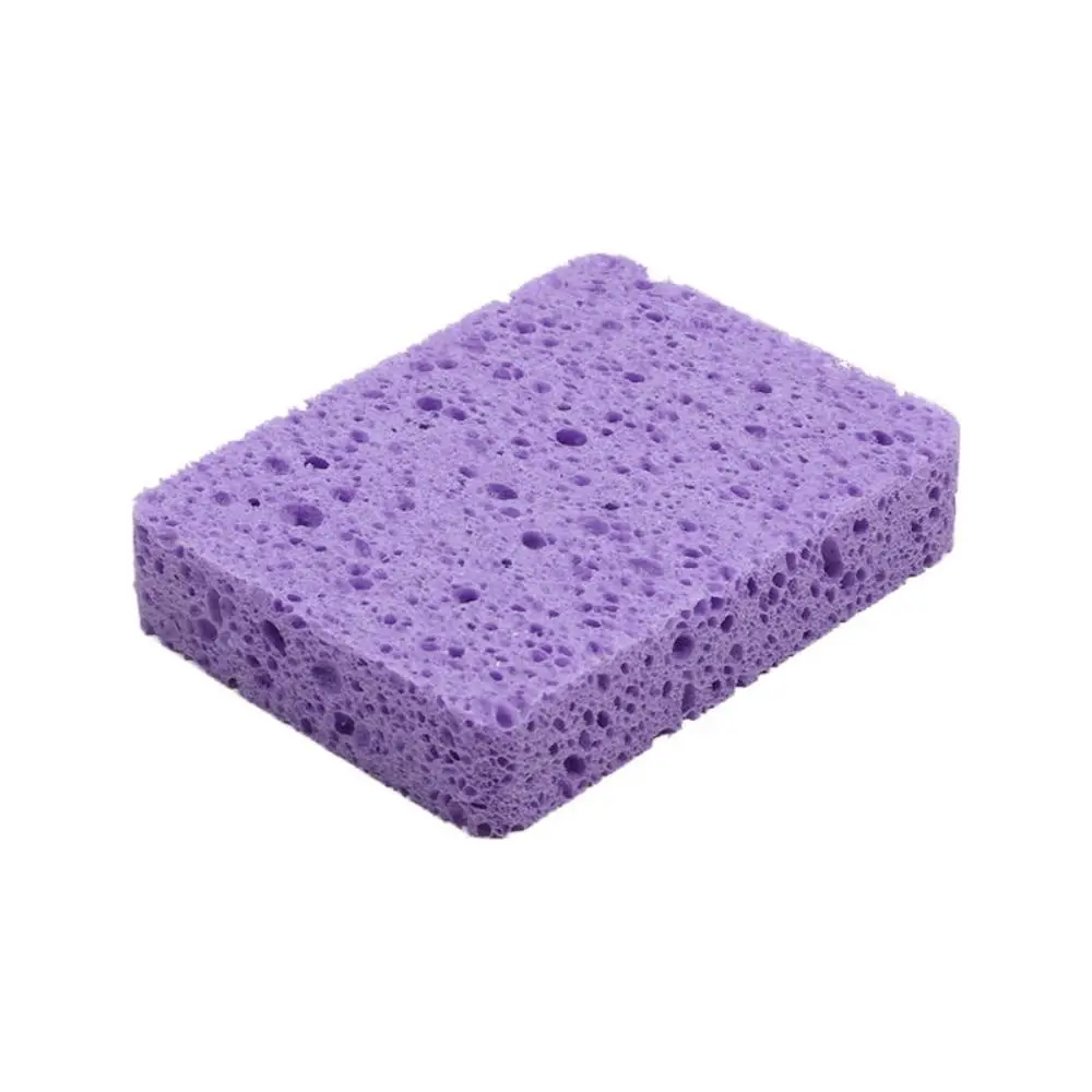 Wood Pulp Cotton Watercolor Painting Sponge Reusable Super Absorbent Brush Cleaning Box Portable Brush Cleaning Sponge Students
