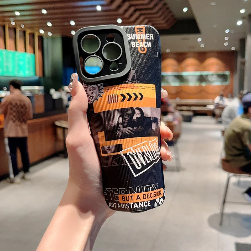 For Funda iphone 15 14 12 11 13 Pro 15Pro 14Pro Max mini X XS X S Max XR SE2 SE3 7 8 Plus SE 2020 Phone Case Cute Leather Cover