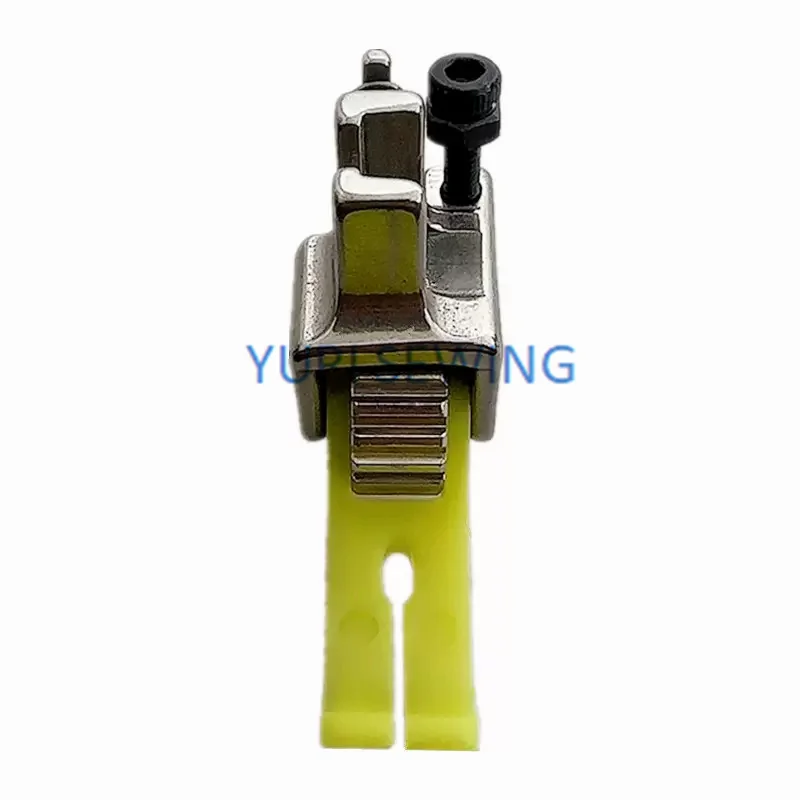 New plastic roller presser foot adjustable narrow thickness universal lockstitch Teflon wheel industrial sewing machine parts