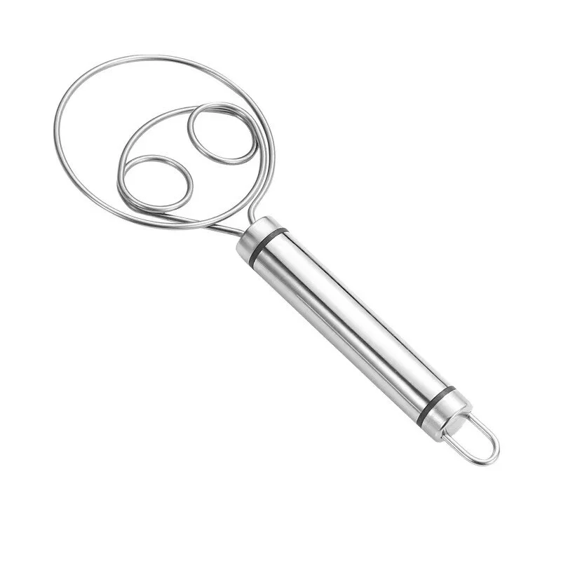 Premium Danish Dough Whisk Stainless Steel Bread &   Sourdough Whisking Tool