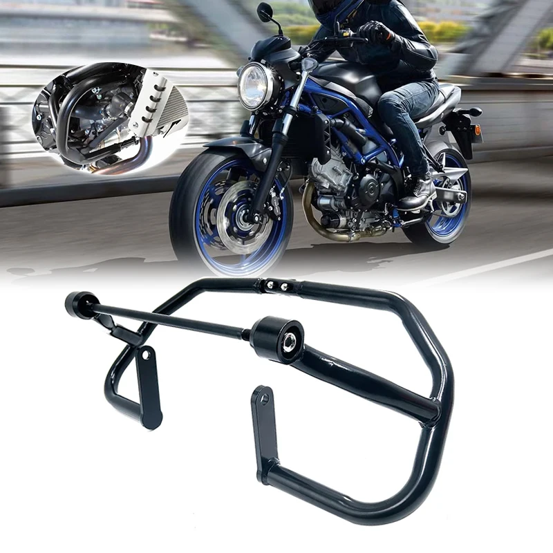 For Suzuki SV650X SV650 SV 650X 2017-2025 Motorcycle Highway Engine Guard Crash Bar Frame Bumper Fairing Protector Bar sv650x