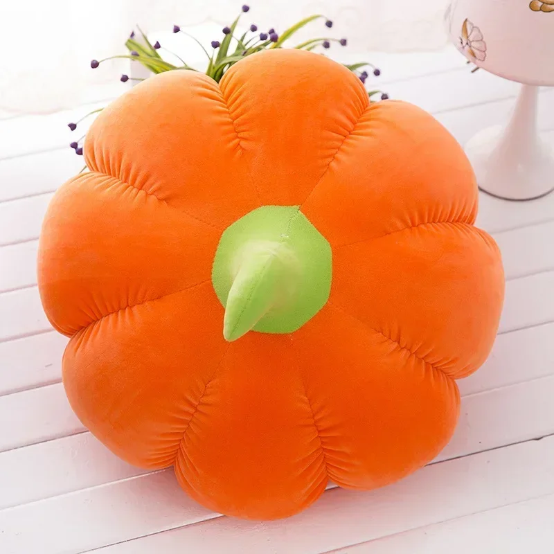 12-50 cm Bella Colore Luminoso Zucca pianta creativa cuscino peluche frutta verdura cibo Anti-stress morbido Giocattolo Per Bambini regalo