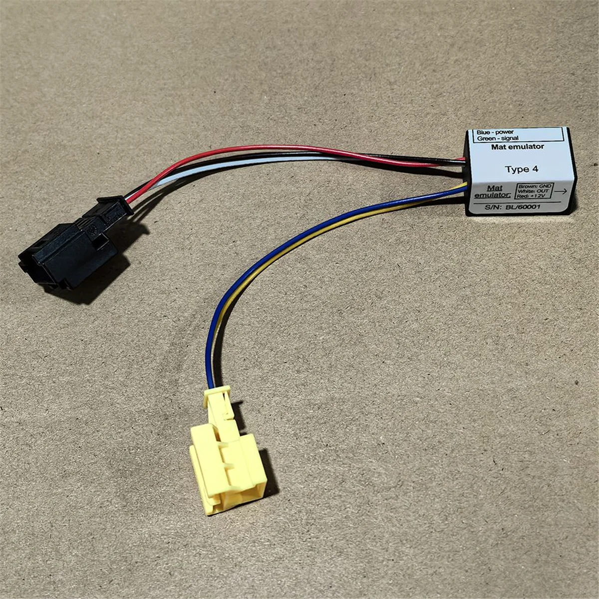 Car Seat Occupancy Mat Sensor Emulator Bypass for Mercedes-Benz CLK W209 W203 Seat SRS Emulator Parts