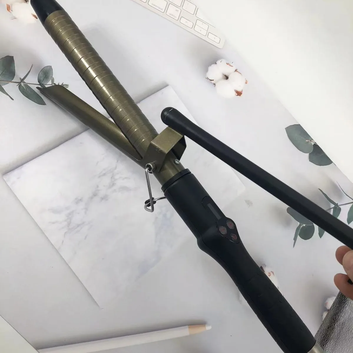 Cross-border Foreign Trade Hair Curling Iron Electric Curling Iron Styling Curling Fast High Temperature Three Seconds Quick