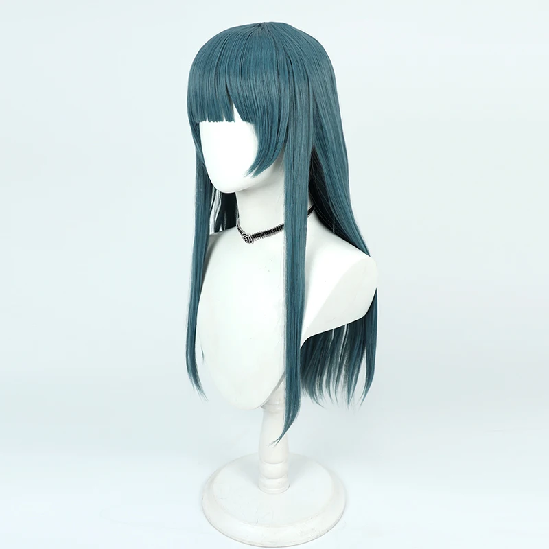 Anime LoveLive!Sunshine! Tsushima Yoshiko Cosplay Wig Adult Women Long Stright Heat Resistant Synthetic Hair Wigs Halloween Prop