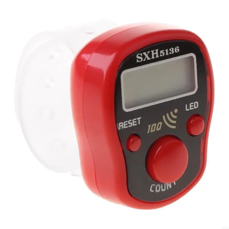 B95A Counter Portable Finger Counter Digital Digital Finger Hand Tally Counter Counting Gift