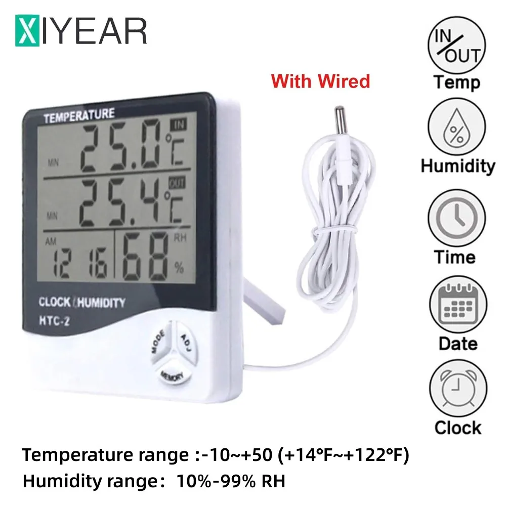 Lcd Digital Tempera…