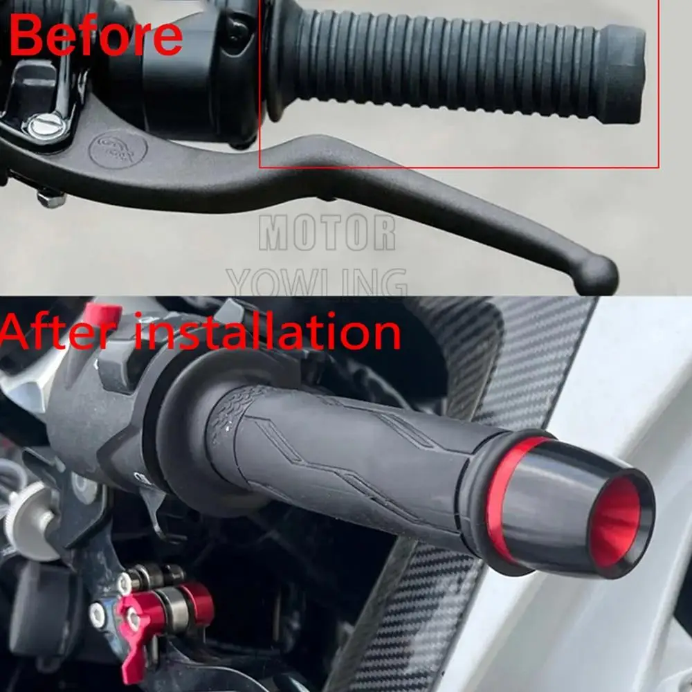 For YAMAHA XMAX X-MAX 125 200 250 300 400 Motorcycle 22mm Handlebar Grips Bar Ends Cap Handle Counterweight Plug XMAX125 XMAX250