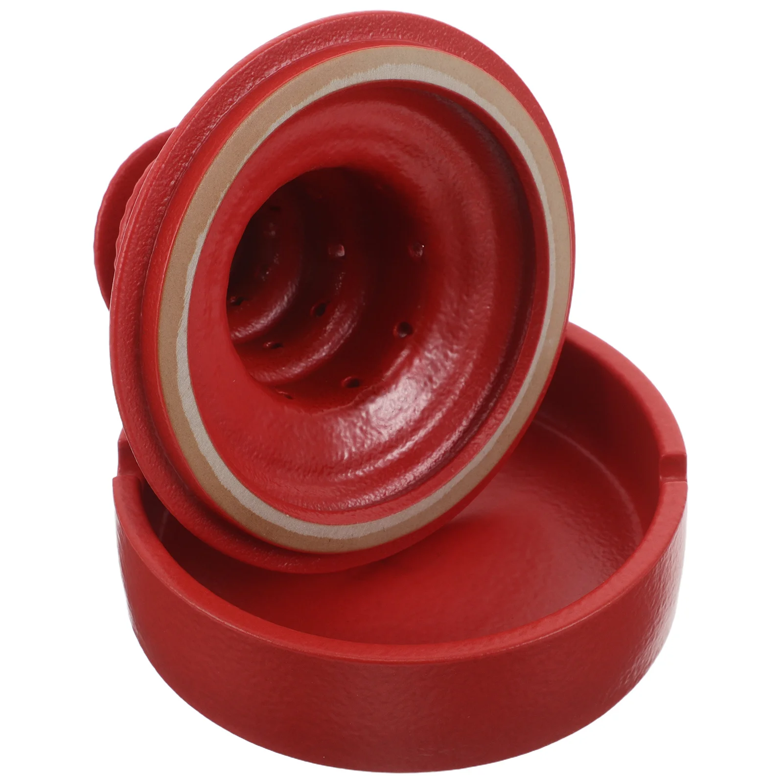 

Ceramic Incense Burner Multifunctional Lid Home Decor Aromatherapy Stick Holder Traditional Chinese Artistry Mini Cone Burner